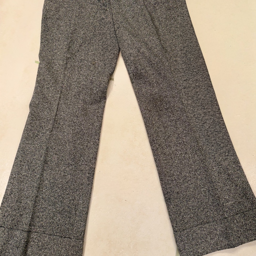 Gray Women's Wide-Leg Pants